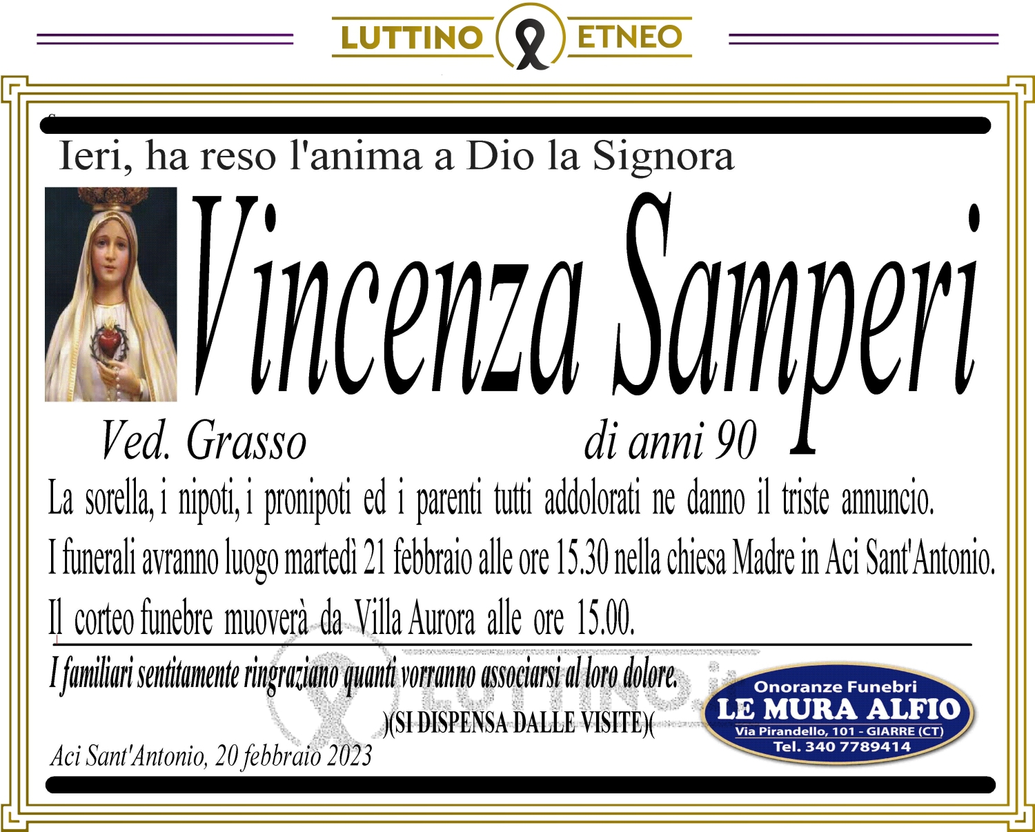 Vincenza  Samperi 